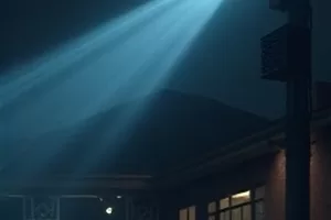 《西市锦书》封面，集市摊位与卷轴